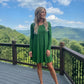 LUXE DIVA Women's Plus Size Plain Long Sleeve Swing Dress A Line Mini Dress