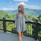 LUXE DIVA Women's Plus Size Plain Long Sleeve Swing Dress A Line Mini Dress