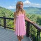 LUXE DIVA Women's Long Cami Strappy Skater Swing Dress Plus Size Printed Summer