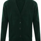 Girls V-Neck School Cardigans Long Sleeve Button-up knitwear for School Uniform