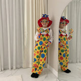 LUXE DIVA Kids Clown Trousers Fancy Dress