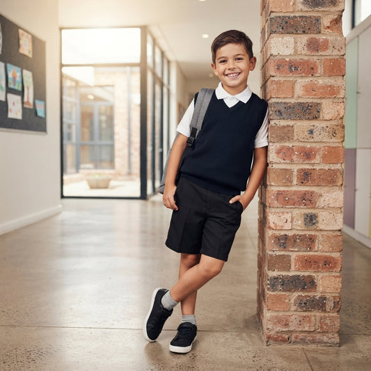 LUXE DIVA Boys School Uniform Cargo