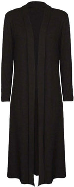 Load image into Gallery viewer, Womens Maxi Plus Size Long Cardigans for Women Collared Top
