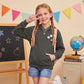 LUXE DIVA Girls Lightweight Basic Hoodie Pullover Sweatshirt Ages 5-14 Years
