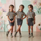 LUXE DIVA Pack of 3 Girls Mini Skirt