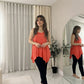 LUXE DIVA Women's Hanky Hem Sleeveless Tunic Vest Top Casual
