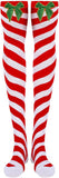 WomenÕs Thigh High Hold_Up Stockings Ð Lace Bow Over Knee Socks