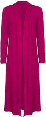 Load image into Gallery viewer, Womens Maxi Plus Size Long Cardigans for Women Collared Top
