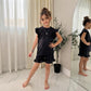 LUXE DIVA Girls Frill Peplum Top & Shorts Set 2 Piece Co Ord Ages 7–13