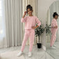 LUXE DIVA Girls Tracksuit Two Piece Set Sweatshirt Joggers Kids Casual Outfit