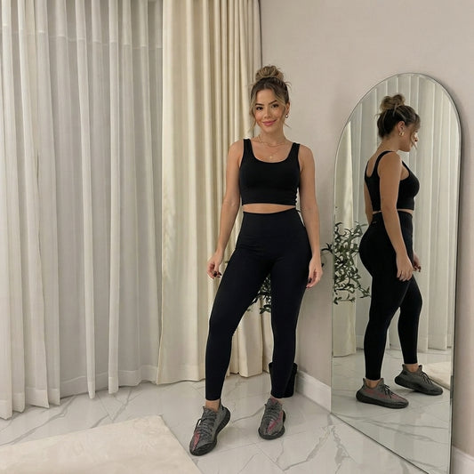 LUXE DIVA Ladies high waist fleece legging Comfortable Wear