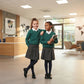 LUXE DIVA Kids Pack of 2 Girls Boys V Neck Jumper School Uniform Long Sleeve Sweater