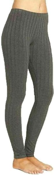 Ladies Chunky Cable Knitted Full Length Thick Leggings Women's Stretchy Pants Ladies Plain Warm Thick Chunky Cable Ladies Ribbed Knitted Leggings