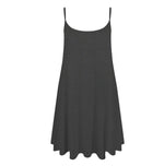 Load image into Gallery viewer, Women&#39;s Plain Cami Stretchy Flared Ladies Swing, Mini Dress Long Vest Top 8-22
