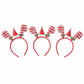 LUXE DIVA Festive Christmas Headbands for Adults – Fun Holiday Party Hair Accessories