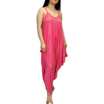 Load image into Gallery viewer, New Ladies Cami Lagenlook Romper Baggy Harem Jumpsuit Playsuit Dress Womens Hareems V Neck Harems Dress All in One Jumpsuit Romper
