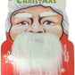 LUXE DIVA Santa Claus Hair Wigs Father Christmas Wigs and Beard Set Adult Size One-Size Halloween Wig for Fancy Dress Costume Christmas Wig for Fancy Dress Costume