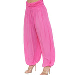 Load image into Gallery viewer, LUXE DIVA Women&#39;s Italian baggy harem Alibaba Ladies pants trousers UK Size 8-26 One Size Fit
