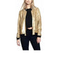 LUXE DIVA Ladies sequin glitter bomber club dance party festival costume biker jacket