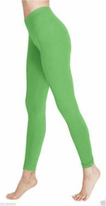 Load image into Gallery viewer, New Deluxe Quality Ladies Cotton Leggings Full Length in 8-24
