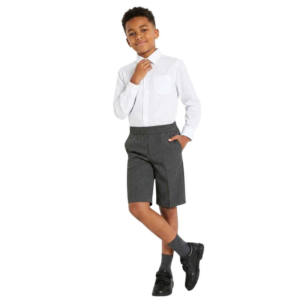 LUXE DIVA Boys Pull Up School School Shorts