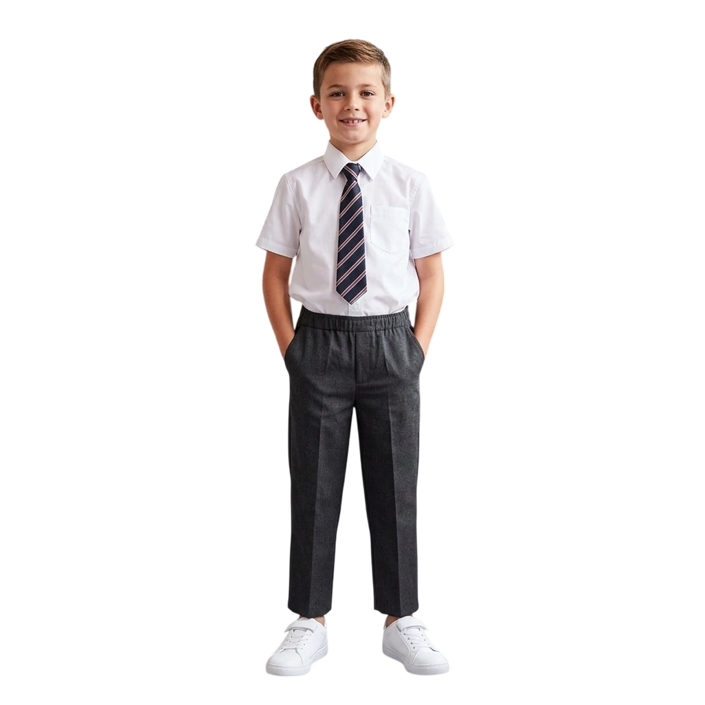 Boys Sturdy Fit School Trouser