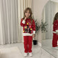 LUXE DIVA Kids Unisex Christmas Jumper Reindeer Rudolph Knitted Xmas Sweater