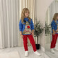 LUXE DIVA Kids Boys Girls Children Unisex XMAS Christmas Jumpers Knitted Reindeer Rudolph