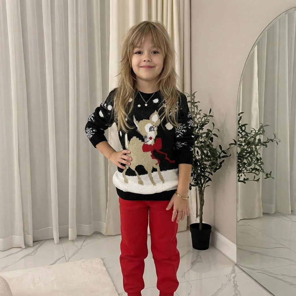 LUXE DIVA Christmas Jumpers Santa Suits LED Fairy Wings Turkey Gobbler Hat