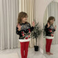 LUXE DIVA Kids Boys Girls Children Unisex XMAS Christmas Jumpers Knitted Reindeer Rudolph