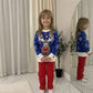 LUXE DIVA Kids Boys Girls Children Unisex XMAS Christmas Jumpers Knitted Reindeer Rudolph