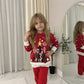 LUXE DIVA Kids Boys Girls Children Unisex XMAS Christmas Jumpers Knitted Reindeer Rudolph