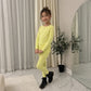 LUXE DIVA Girls 2-Piece Neon Summer