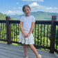 LUXE DIVA Girls RARA Plain Ruffle Layered Mini Skirt Frill Dance Party Skirt