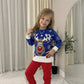 LUXE DIVA Kids Unisex Christmas Jumper Reindeer Rudolph Knitted Xmas Sweater