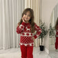 LUXE DIVA Kids Unisex Christmas Jumper Reindeer Rudolph Knitted Xmas Sweater