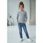 LUXE DIVA Kids Long Sleeve T-Shirt Ages 7–13 Boys Girls Casual Top