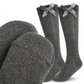 LUXE DIVA  Cotton Rich Girls Knee High School Bow Socks Pack 3 6 12