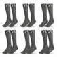 LUXE DIVA  Cotton Rich Girls Knee High School Bow Socks Pack 3 6 12