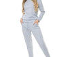 LUXE DIVA Women's Sweatshirt and Jogger Co-Ord Set 2 Piece