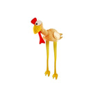 Load image into Gallery viewer, LUXE DIVA Adult Turkey Gobbler Hat with Long Legs Novelty Plush Christmas Santa Hat Costume Fancy Dress Party Xmas Office Fun Headwear Accessories
