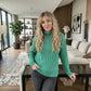 LUXE DIVA Women's Polo Neck Jumper – Warm Long Sleeve Pullover Sweater