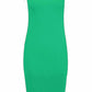 LUXE DIVA Ladies Scoop Neck Bodycon Dress Cap Sleeve Slim Fit Midi Dress Womens Plus Size Plain Stretch Ladies Jersey Midi Dress Sizes 8-26