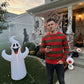 LUXE DIVA Men's Halloween Costume Red Green Striped Jumper Hat Mask Claw Glove Horror Fancy Dress