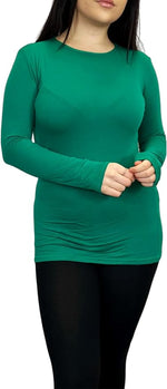 Load image into Gallery viewer, Ladies Long Sleeve T-Shirt Top Womens Size 8-26

