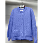 Load image into Gallery viewer, LUXE DIVA Womens Stitch Crew Neck Cardigan Ladies Knitted Pocket Front Button Up Long Sleeve Sweater UK 8-22

