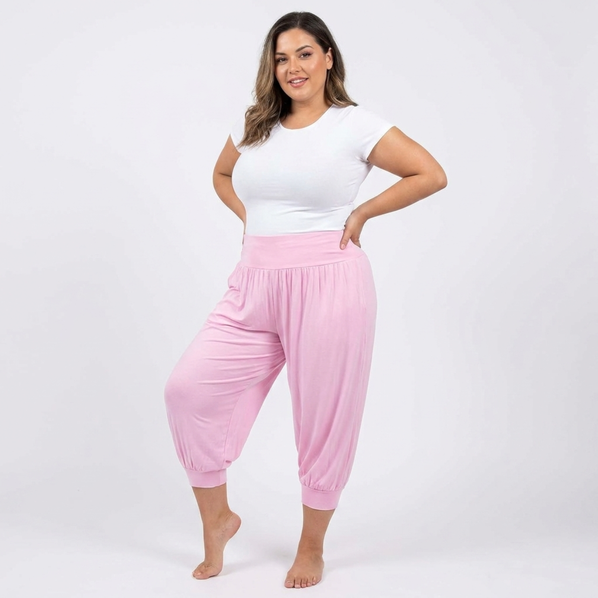 LUXE DIVA Women's Ali Baba Harem Shorts