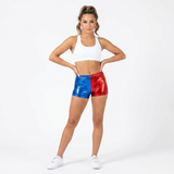 LUXE DIVA Wet Look Costume Jacket and Leggings Set