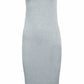 LUXE DIVA Ladies Scoop Neck Bodycon Dress Cap Sleeve Slim Fit Midi Dress Womens Plus Size Plain Stretch Ladies Jersey Midi Dress Sizes 8-26