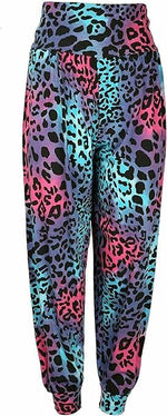 Load image into Gallery viewer, Women Ali Baba Hareem Harem Pants Ladie&#39;s Printed Baggy Cuffed Trouser Legging
